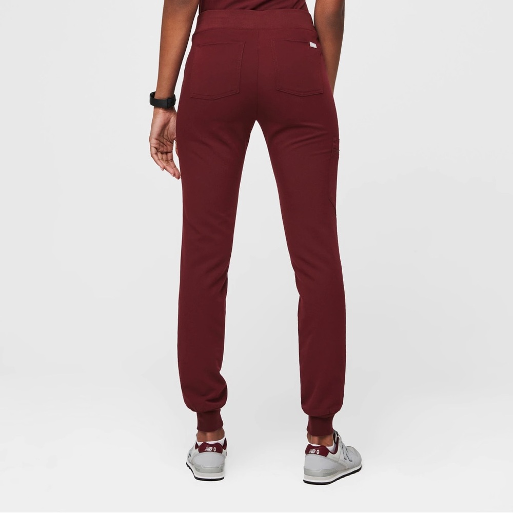 Figs Women's Burgundy Joggers